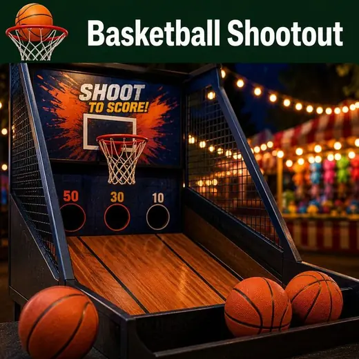 Basketball Shootout — Hot Deck game