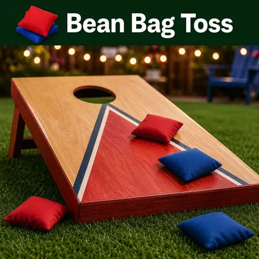 Bean Bag Toss — Hot Deck backyard game