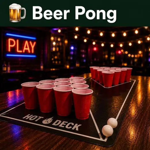Beer Pong — Hot Deck game